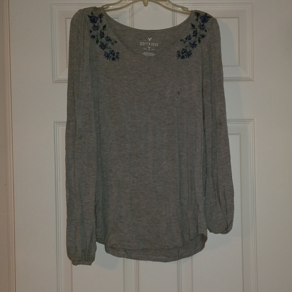 Soft n sexy embroidered shirt